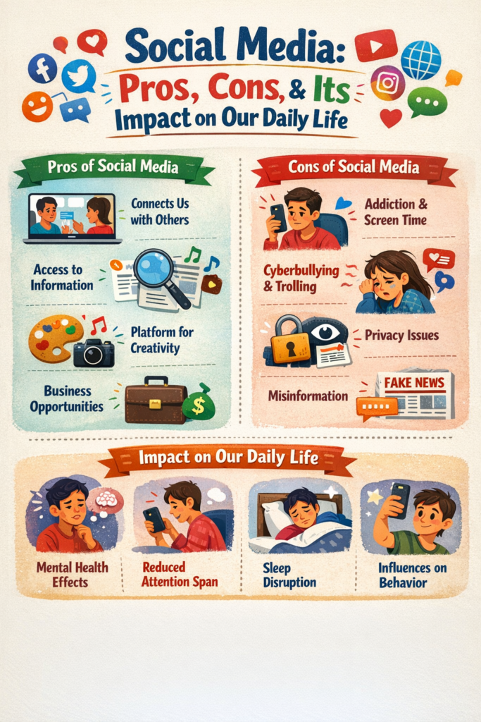 Social Media
Social Media: Pros/Cons